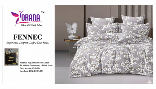 DOUBLE BED FITTEF BEDSHEET